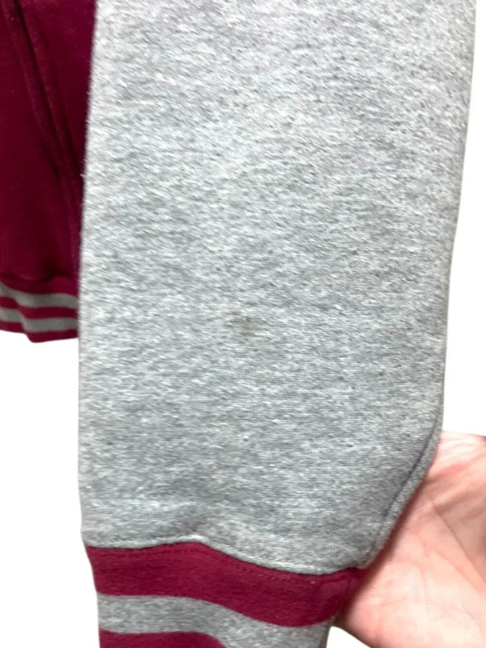 Colorado Hooded Varsity Jacket Burgundy Size 2X Preppy Academia Old Money Fall